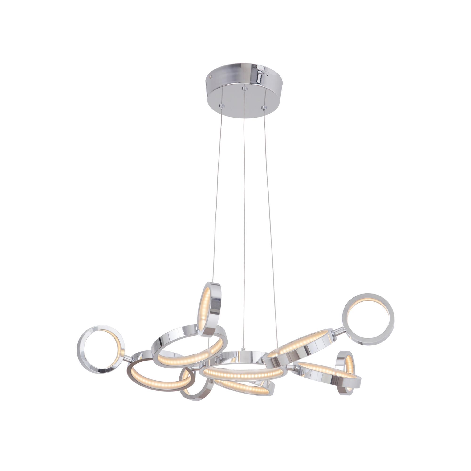 Mira 27 Inch 11 Light LED Chandelier by Craftmade